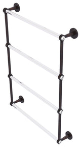 Allied Brass Clearview Collection 4 Tier 24" Ladder Towel Bar, Venetian Bronze