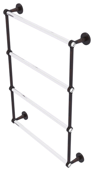 Allied Brass Clearview Collection 4 Tier 24" Ladder Towel Bar, Venetian Bronze