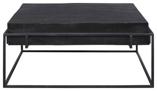 Telone Modern Black Coffee Table