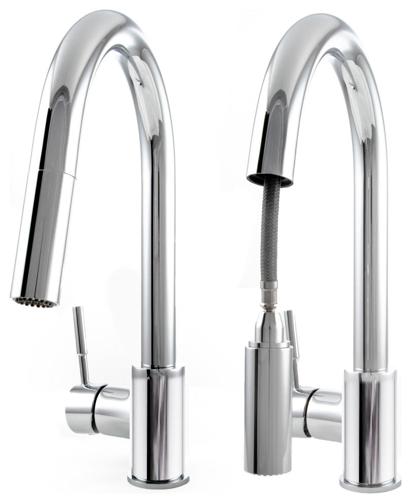 ZLINE Arthur Kitchen Faucet in Chrome (ATH-KF-CH)