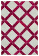 Rug N Carpet - Handwoven Oriental 6' 6" x 9' 7" Boho Patchwork Area Rug