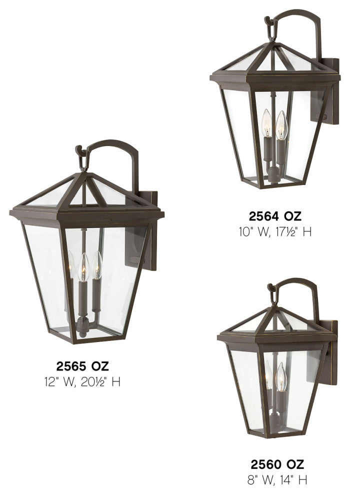 Hinkley Lighting 2565 Alford Place 3 Light 20-1/2" Tall Open Air - Oil Rubbed