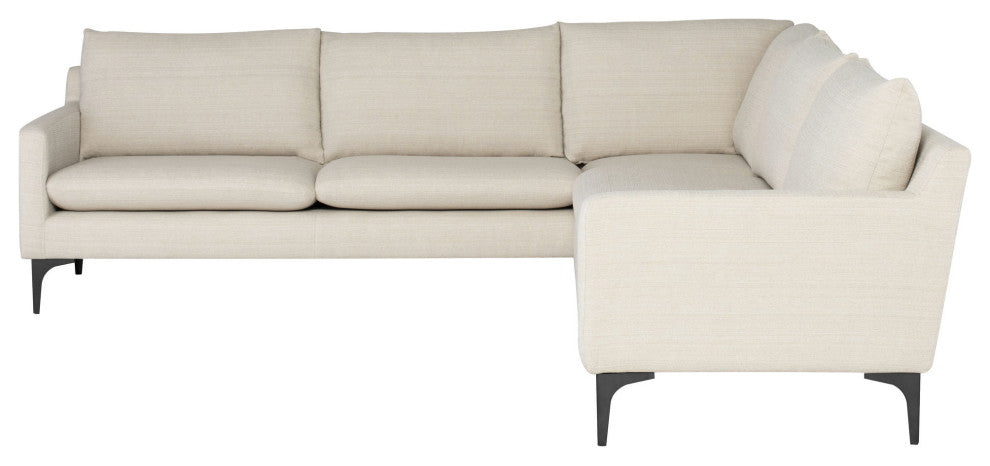 Anders Sand Fabric Sectional Sofa, HGSC667