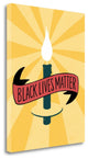 "Black Lives Matter - Candle" By Emily Rasmussen, Giclee on Gallery Wrap Canvas
