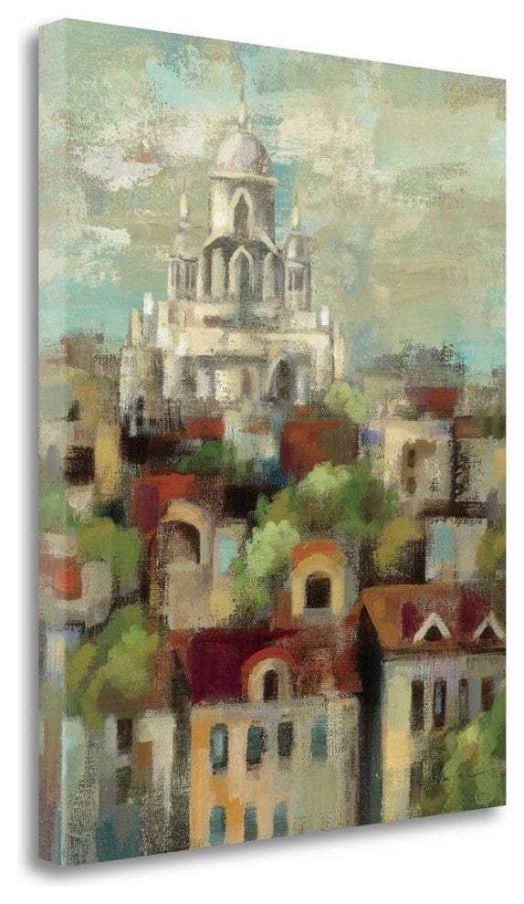 "Spring In Paris I" By Silvia Vassileva, Giclee Print on Gallery Wrap Canvas