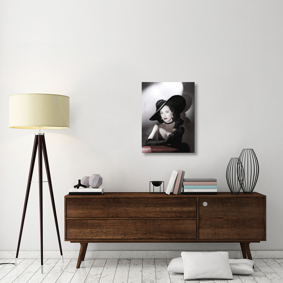 "Hedy Lamarr" Stretched Canvas Giclee by Hollywood Photo Archive, 23"x30"