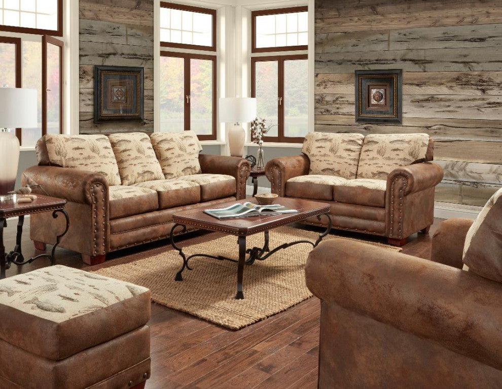 American Furniture Classics Model 8500-70K Angler's Cove 4-Piece Set