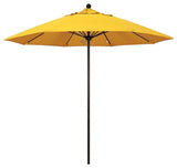 9' Venture Series Patio Umbrella With Sunbrella 1A Sunflower Yellow Fabric