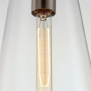 Maxim 11114CL Babylon 8"W Mini Pendant - Black