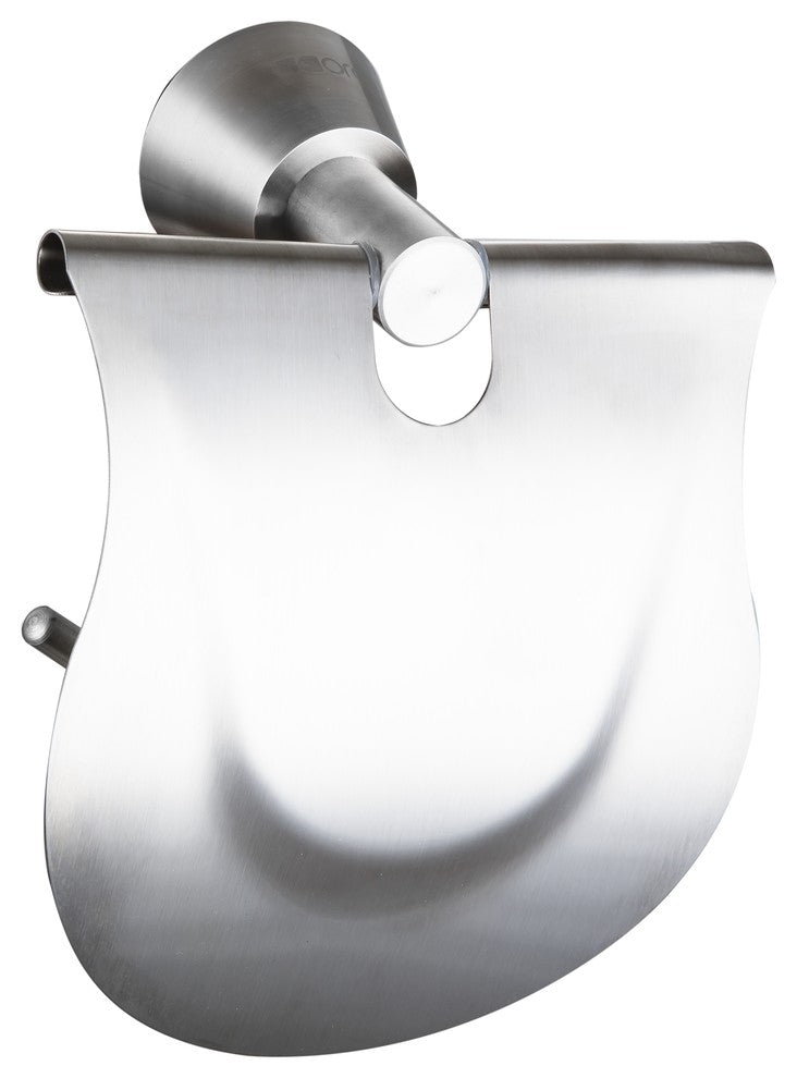 Ucore Toilet Paper Holder With Mounting Hardware, Brushed Stainless