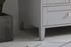 Sadie 48" Single Bathroom Vanity, Gray With Backsplash