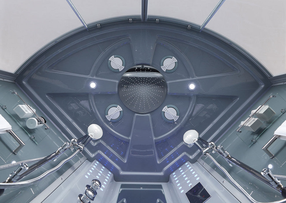 Platinum Superior Steam Shower w/ Heated Massage Bathtub Whirlpool Hot Tub Sauna