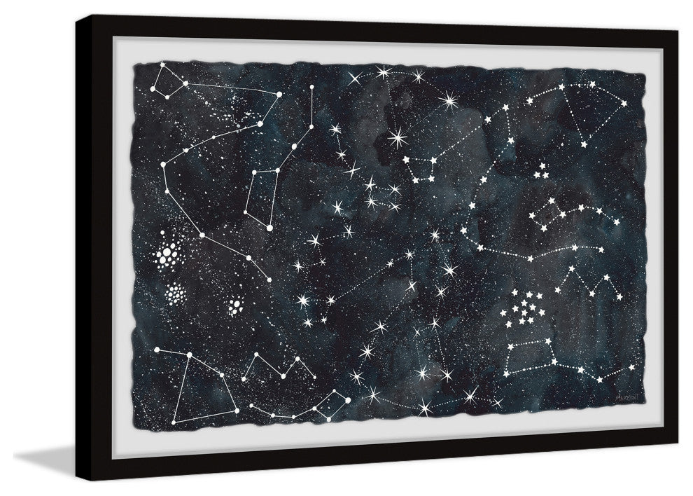 "The Constellations" Framed Painting Print, 12x8