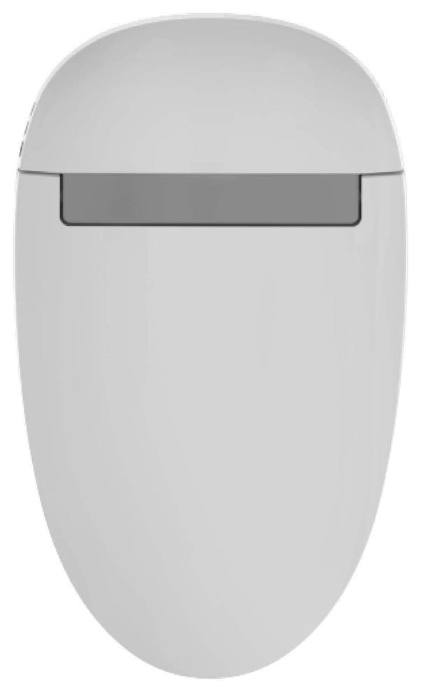 Fine Fixtures Modern Battery Powered One Piece Toilet Elongated, Touchless