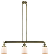 Innovations Lighting 213-Ab-S-G51-Led 3 Light Dimmable Led Island Light