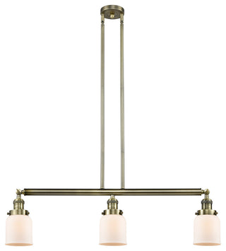Innovations Lighting 213-Ab-S-G51-Led 3 Light Dimmable Led Island Light