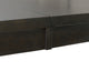Modern Wood Counter Height Kitchen Dining Table, Black