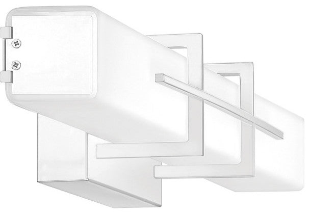 Gemini LED Bath Vanity, Polished Chrome