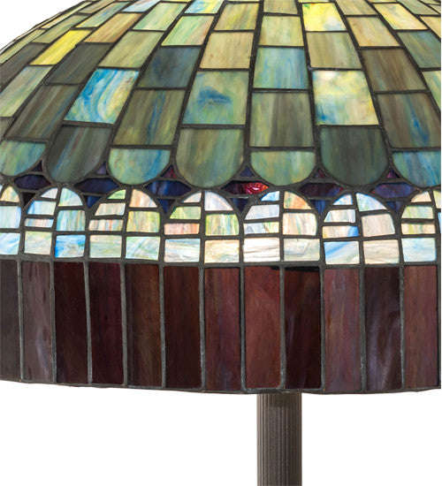 Meyda Lighting 229127 62" High Tiffany Candice Floor Lamp