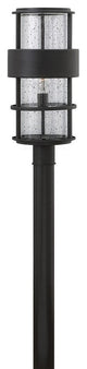 Hinkley Saturn Large Post Top Or Pier Mount Lantern, Satin Black