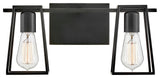 Hinkley Lighting 5162 Filmore 2 Light 16"W Bathroom Vanity Light - Black