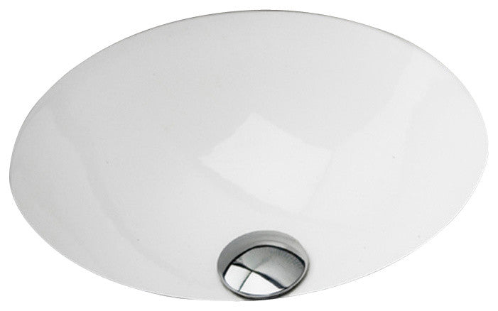 Lacava Plano Collection Lavatory, White