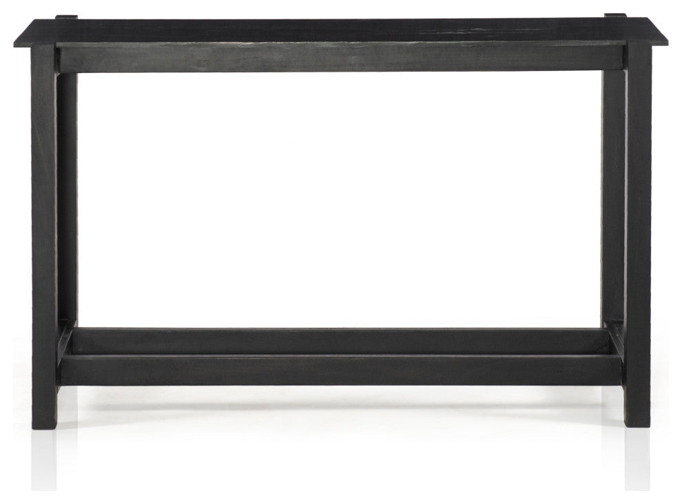 Scout Bar Table-Worn Black Mango-Counter