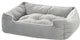Nourison Mina Victory Grey Quilted Pet Bed