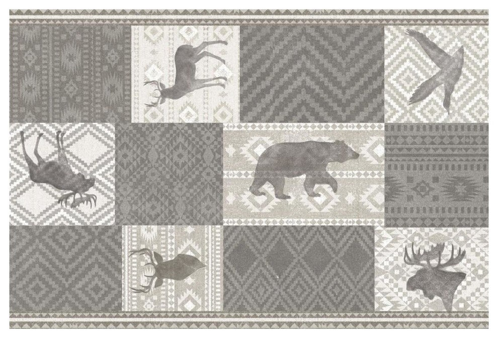 "Soft Lodge IX" Digital Paper Print by Janelle Penner, 38"x26"
