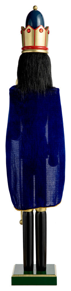 36"H Wooden Christmas King Nutcracker