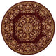 Safavieh Heritage Hg640C Red Area Rug, 3'6" X 3'6"