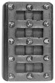 Medieval Bolt Cover Universal, Polished Pewter