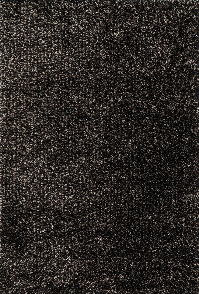 Carrera Shag CG-02 Charcoal Area Rug, 3'6"x5'6"