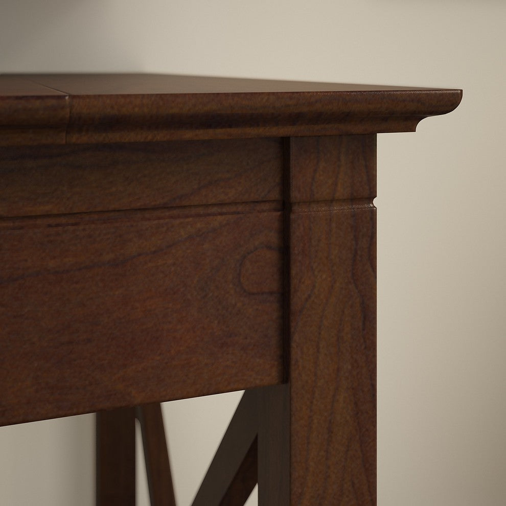 Key West Writing Desk With 2 Drawer Lateral File Cabinet