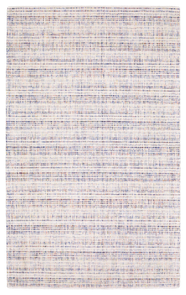 Cayden Textural Stripe Wool Blend Ivory/ Multi Hand-tufted Rug 5' x 8'