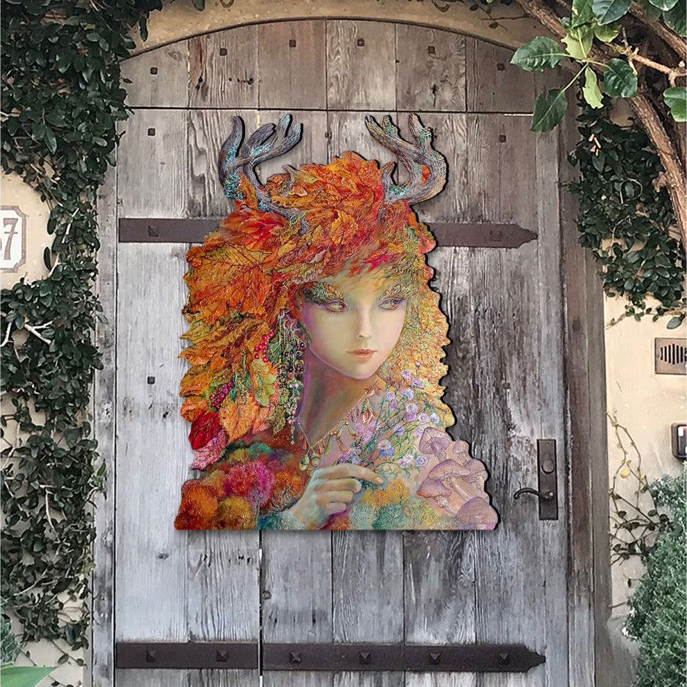 Autumn Oversized Wall, Over the Door Hanger and Yard Decor