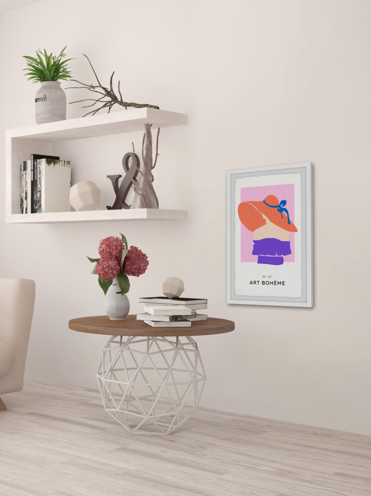 "Art Boheme No 58" Framed Painting Print, 30x45