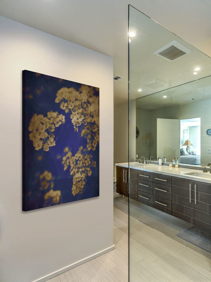 "Darkest B" Painting Print on Canvas by Jorgensen