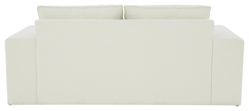 Maeve Cream Boucle Loveseat