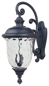 Maxim 3498 Carriage House 31" 3 Light Wall Sconce - Oriental Bronze / Water