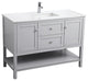 48" Single Bathroom Vanity, Grey