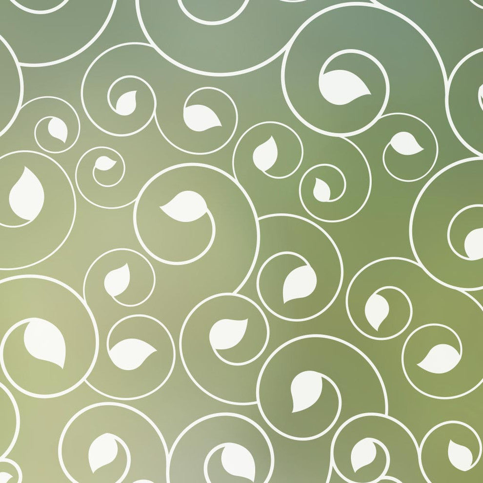 Calla Privacy Window Film, Non-Adhesive, Standard 36"x48"