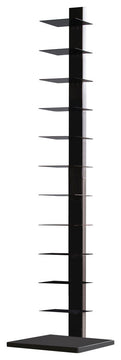 Shelly Spine Tower Shelf, Black