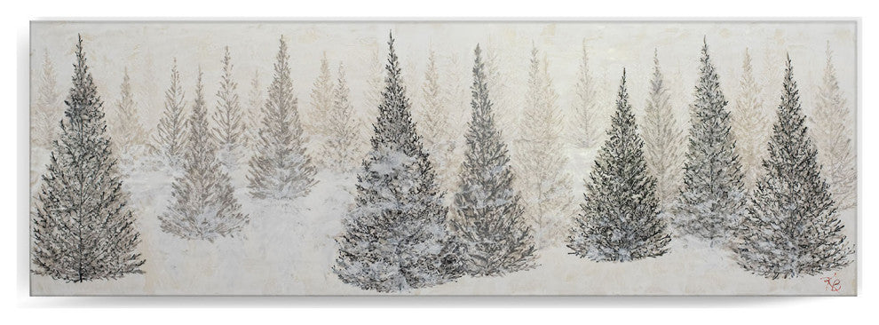 Monoscape XLVII Wrapped Canvas Wall Art by Karen Biery, 60"x20"