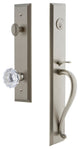 Fifth Avenue 1-Piece Dummy Handleset, S Grip and Fontainebleau Knob, 849498