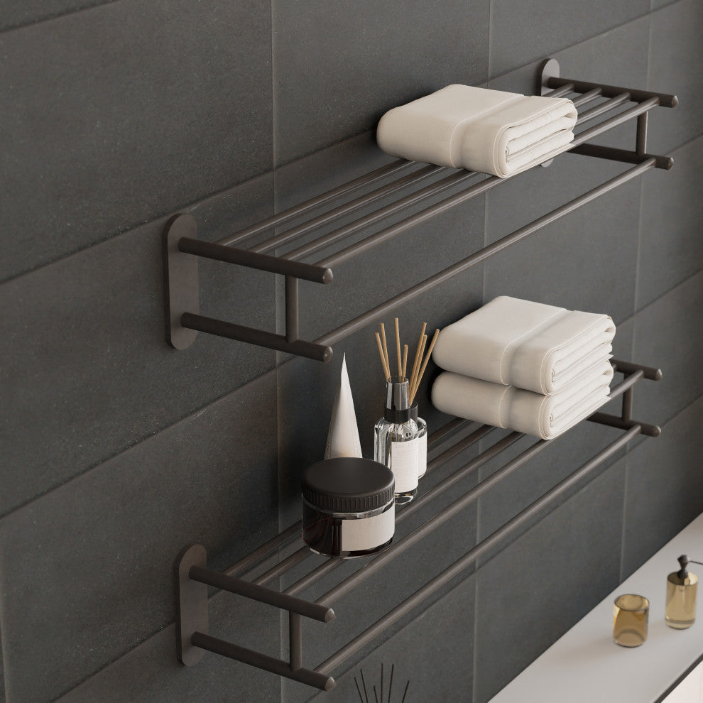 Piscina Brick Matte Nero Porcelain Floor and Wall Tile