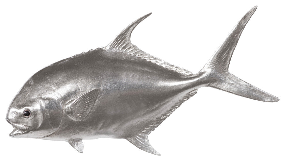 Permit Fish, Silver Leaf