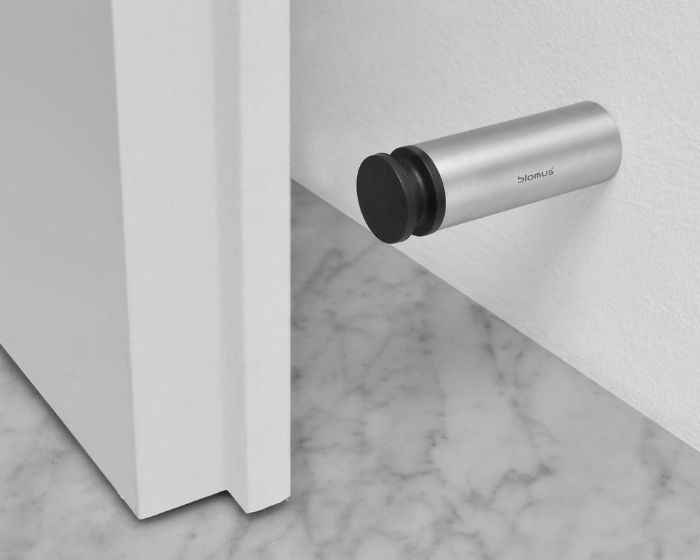 ENTRA Doorstop, Brushed Stainless, Large