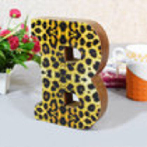 Handmade Eco-Friendly Wall Decor Alphabet Letter Block, 1.4x7.8x6