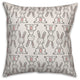 Happy Bunny Pattern 18x18 Throw Pillow Cover